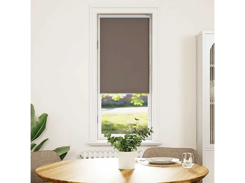 Persiana de enrolar 40x150 cm largura tecido 35,7 cm poliéster