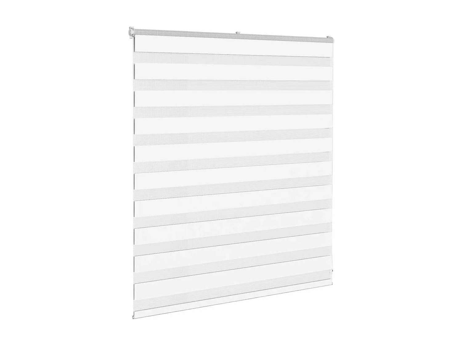 Cortina de zebra 130x100 cm largura do tecido 125,9cm poliéster