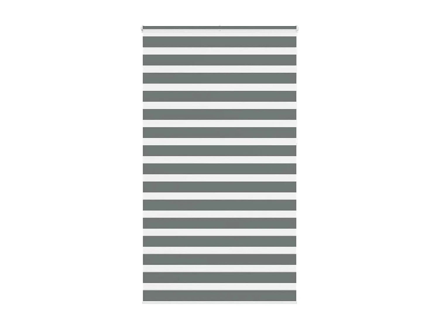 Store zèbre gris foncé largeur du tissu 115,9 cm polyester