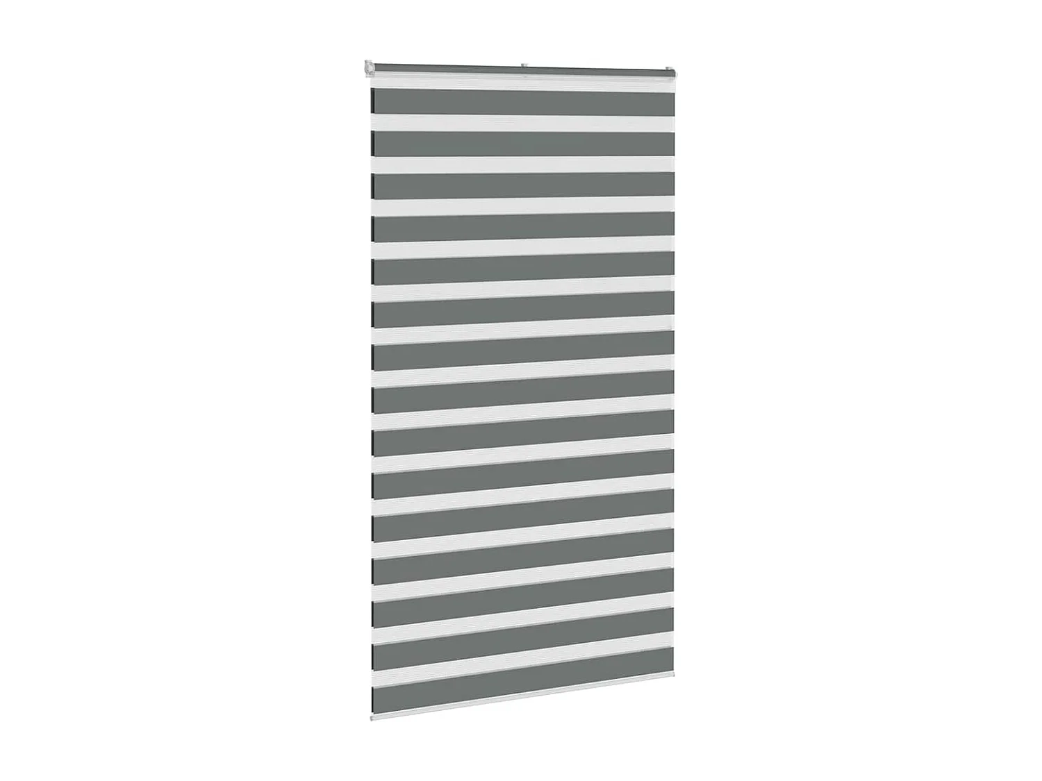 Store zèbre gris foncé largeur du tissu 115,9 cm polyester