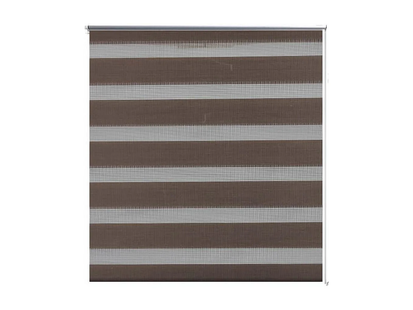 Rolgordijn duo 80 x 175 cm koffiebruin