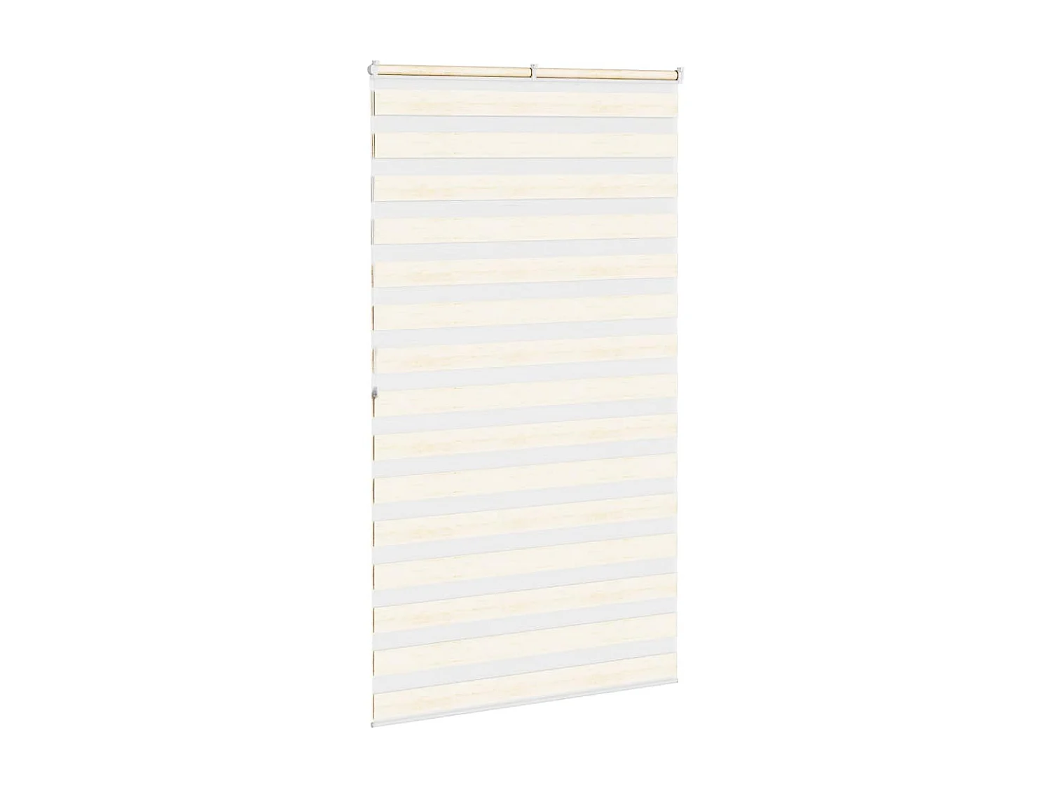 Store zèbre beige marbré largeur du tissu 125,9 cm polyester