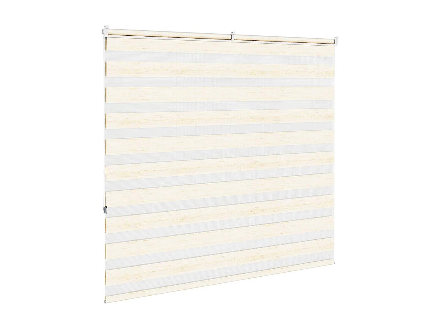 Estor cebra beige mármol tejido ancho 155,9 cm poliéster