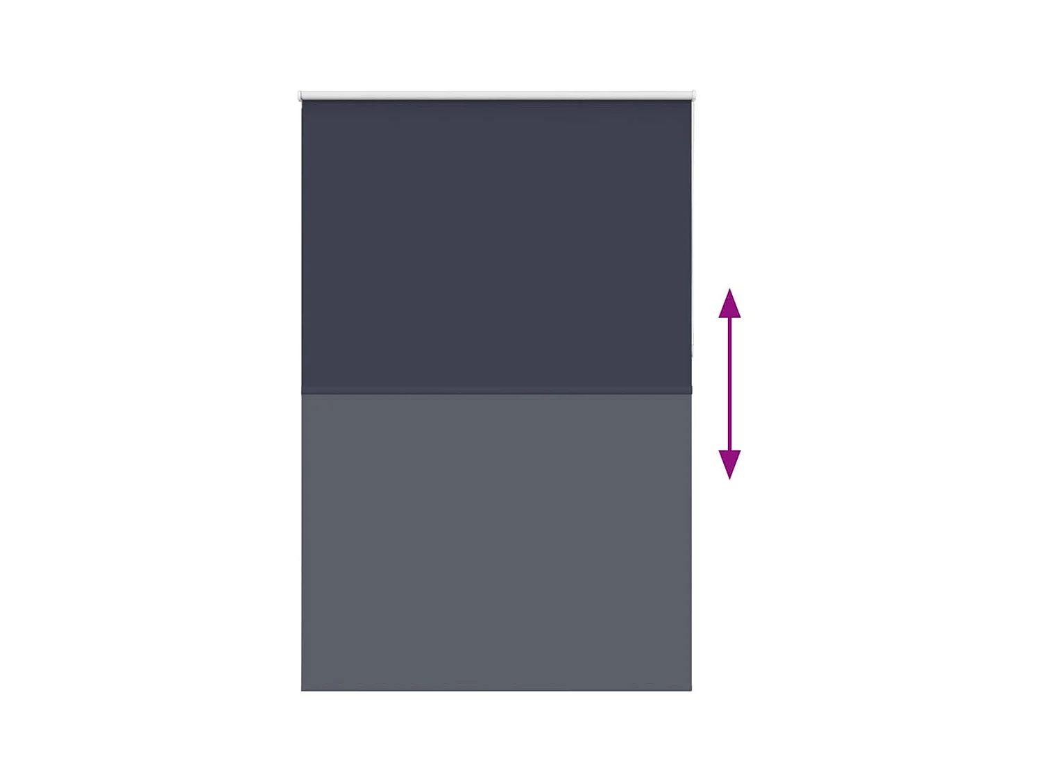 Store enrouleur occultant café 145x230 cm largeur du tissu