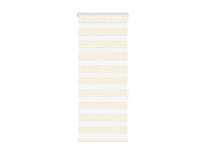 Store zèbre beige marbré largeur du tissu 55,9 cm polyester