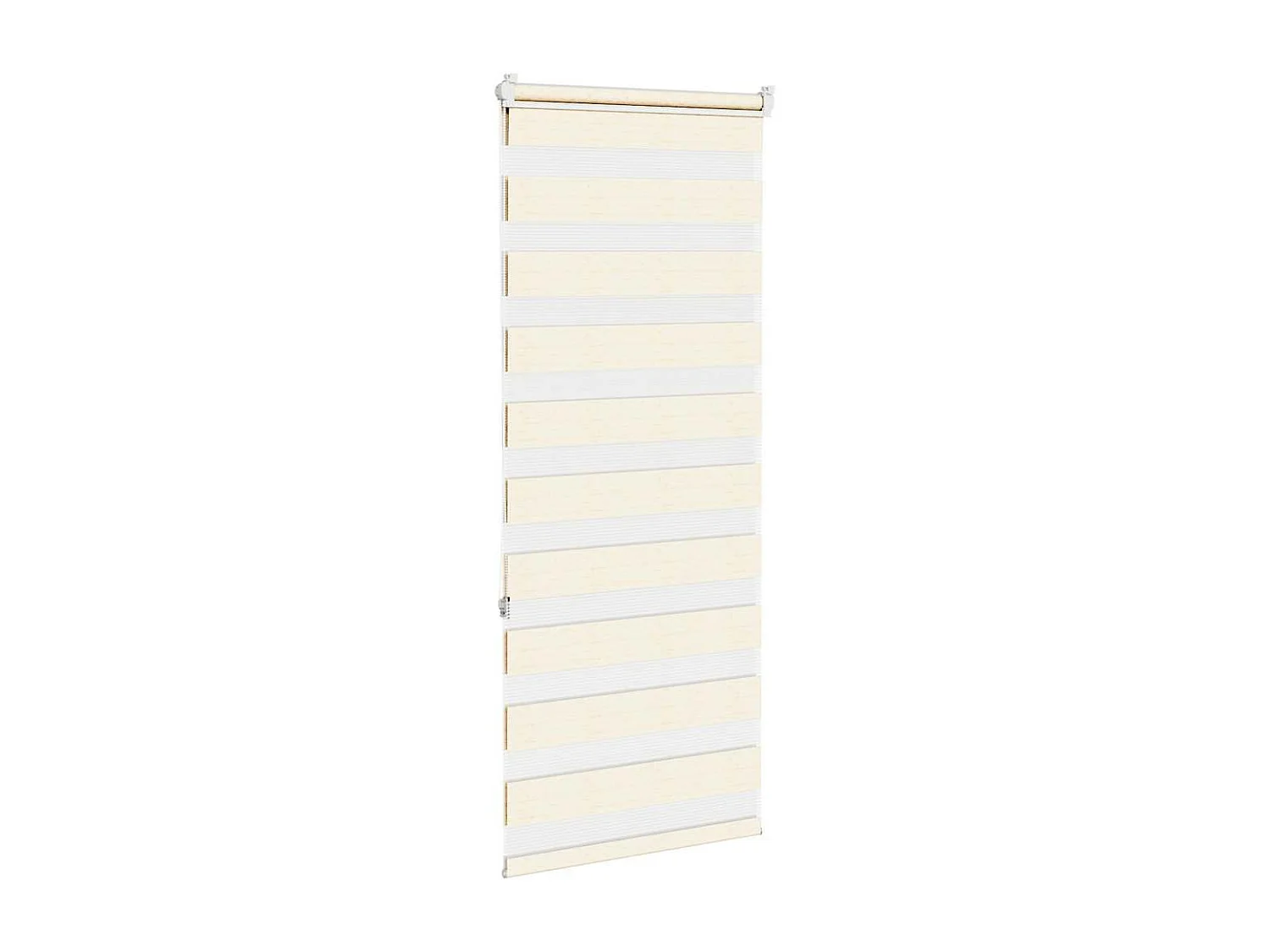 Store zèbre beige marbré largeur du tissu 55,9 cm polyester