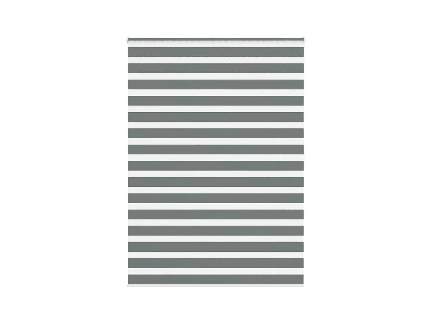 Store zèbre gris foncé largeur du tissu 150,9 cm polyester