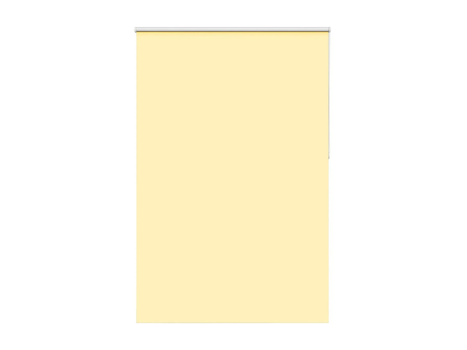 Estor Enrollable Opaco Amarillo 145x210 cm Tela Ancho 141,6cm