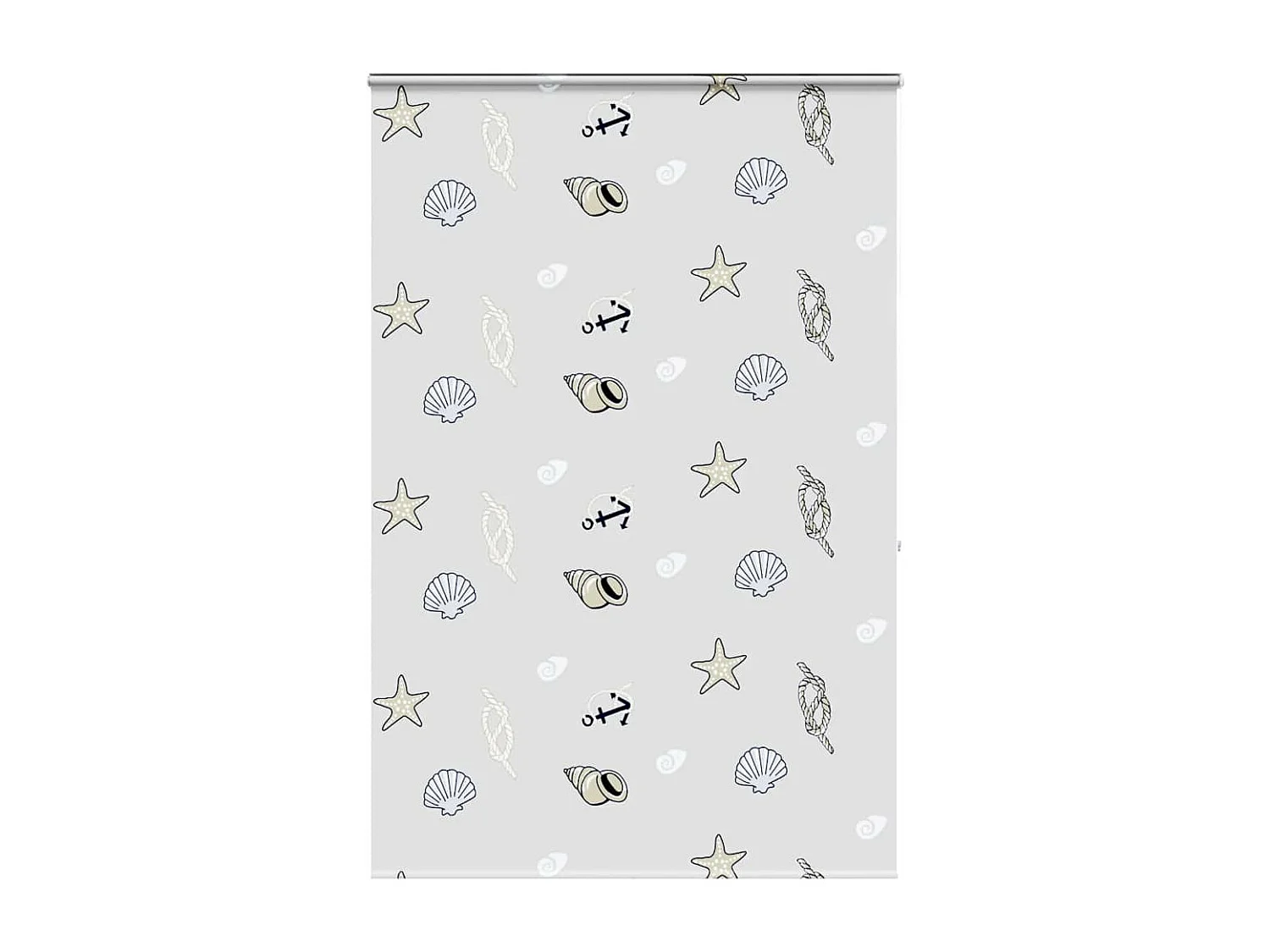 Store enrouleur de douche avec cassette largeur du tissu 156 cm