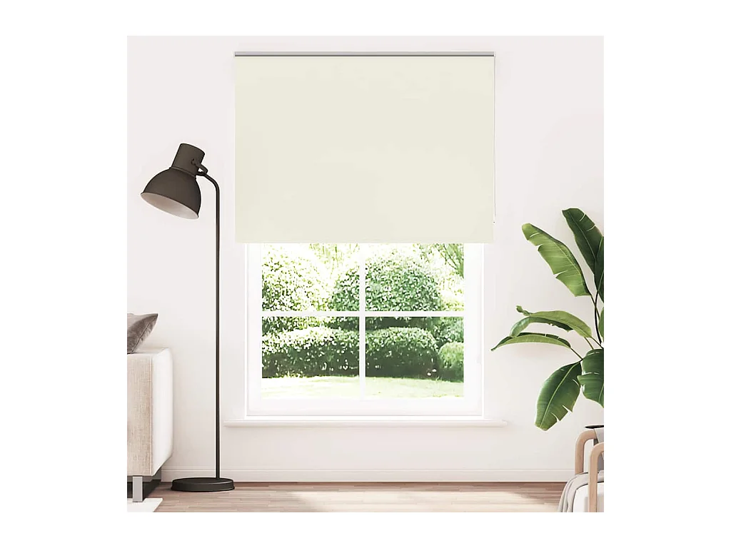 Estor Enrollable Opaco Blanco Roto 150x230cm Tela Ancho 146,6cm