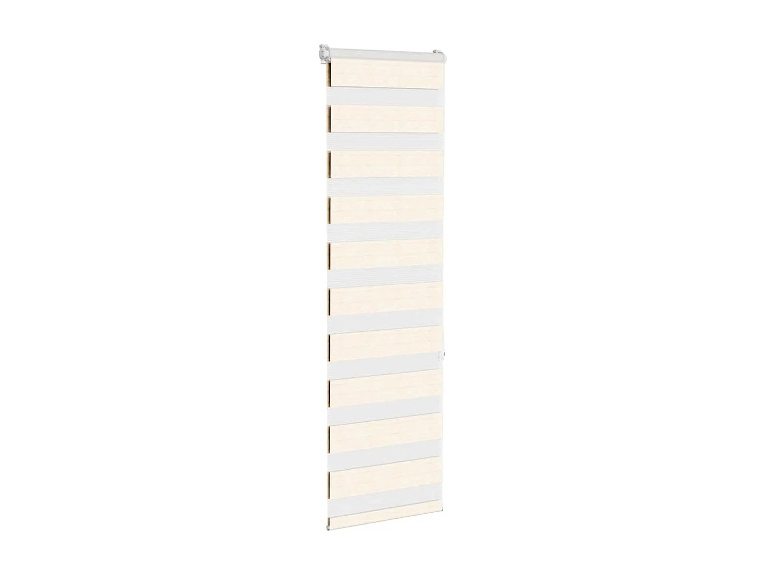 Store zèbre beige marbré largeur du tissu 40,9 cm polyester
