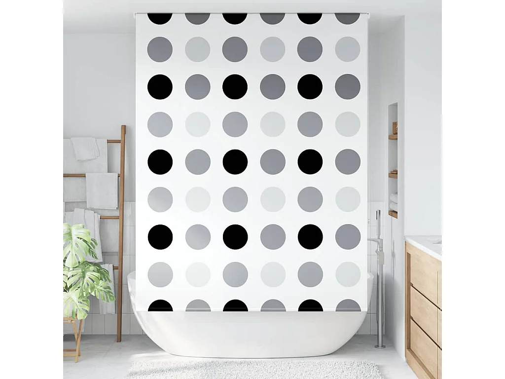 Store enrouleur de douche 150x240 cm largeur du tissu 146 cm