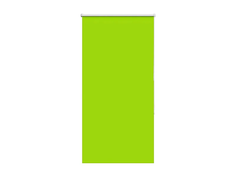 Estor Enrollable Opaco hojas verde 70x150 cm Tela Ancho 65,7 cm