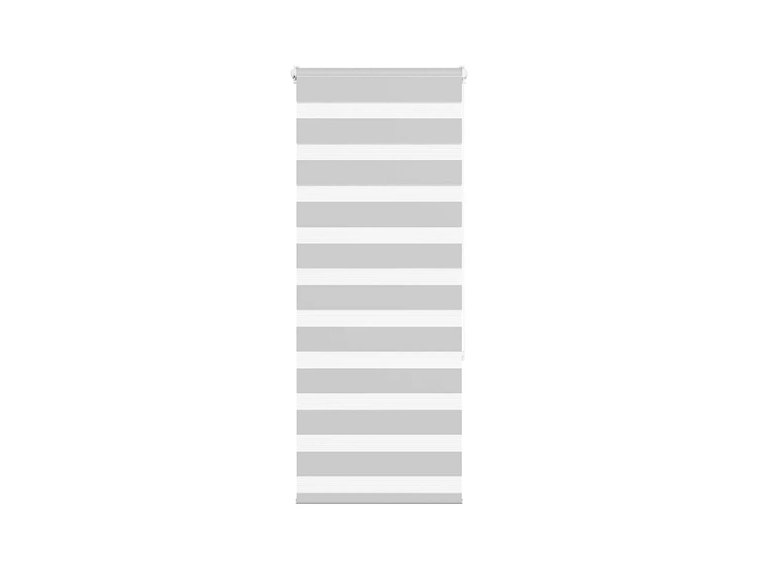 Store zèbre gris clair largeur du tissu 50,9 cm polyester