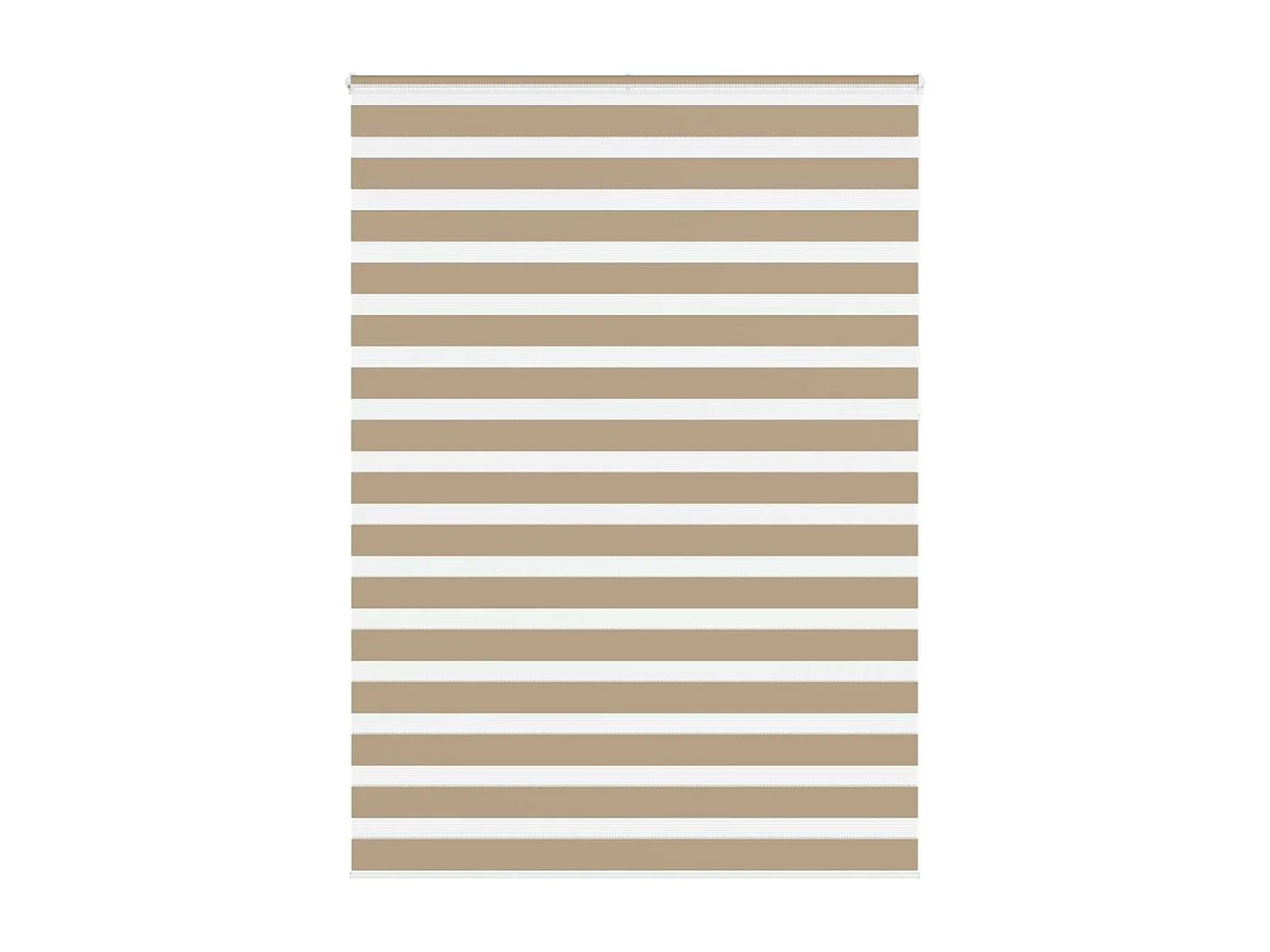 Zebra Blind 160x230 cm stofbreedte 155,9 cm polyester zandbruin