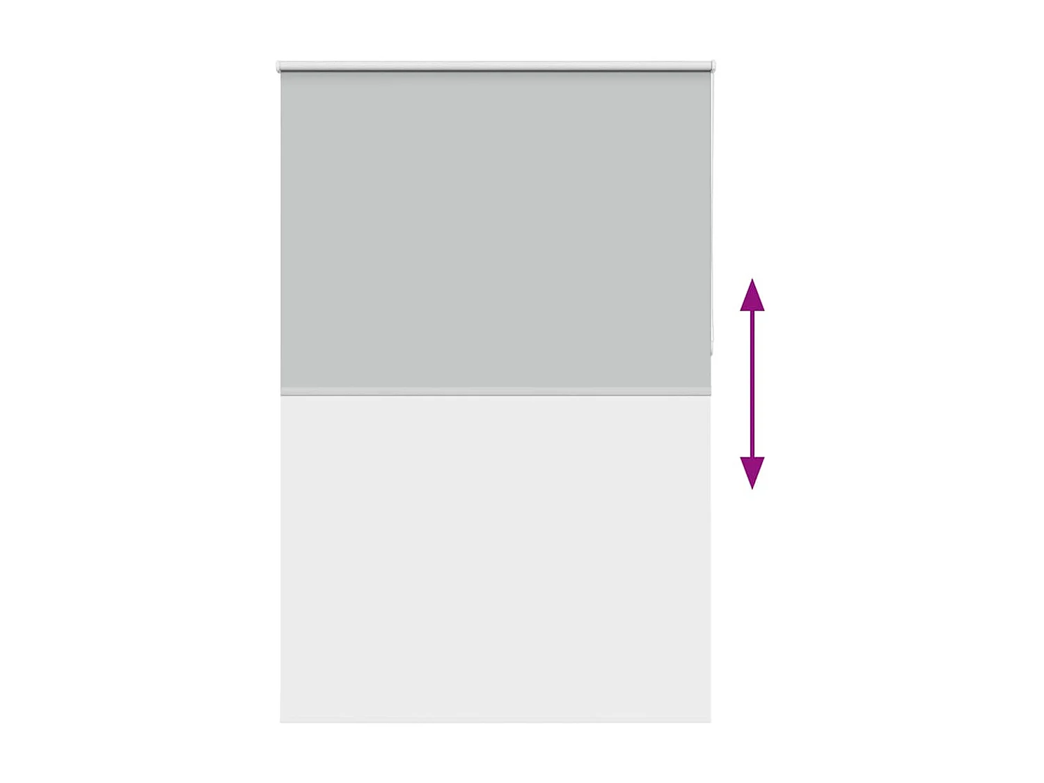 Store enrouleur occultant café 145x230 cm largeur du tissu