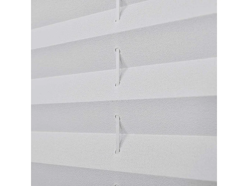 Store plissé 100x125 cm Blanc