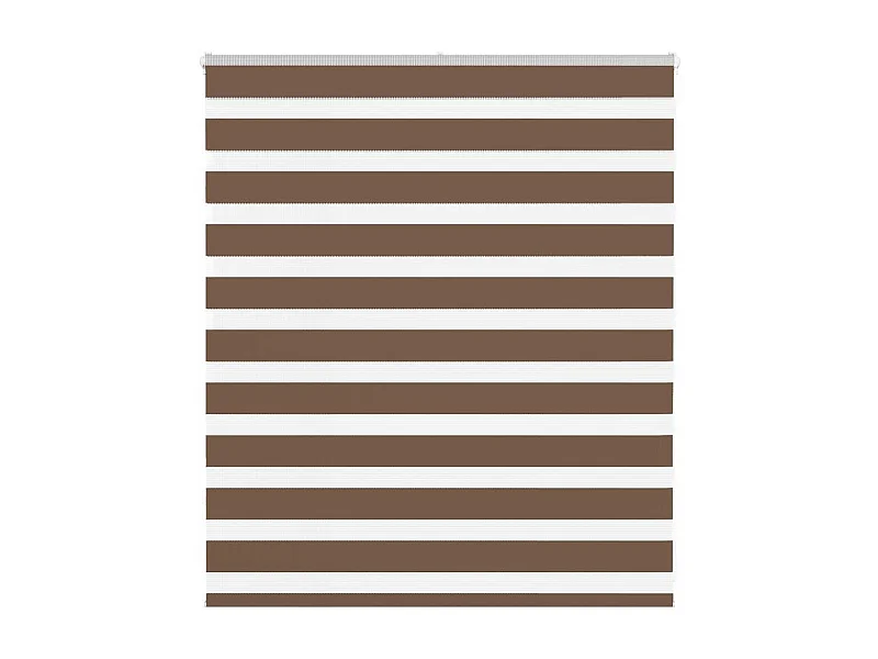 Cortina de zebra 125x100 cm largura do tecido 120,9cm poliéster