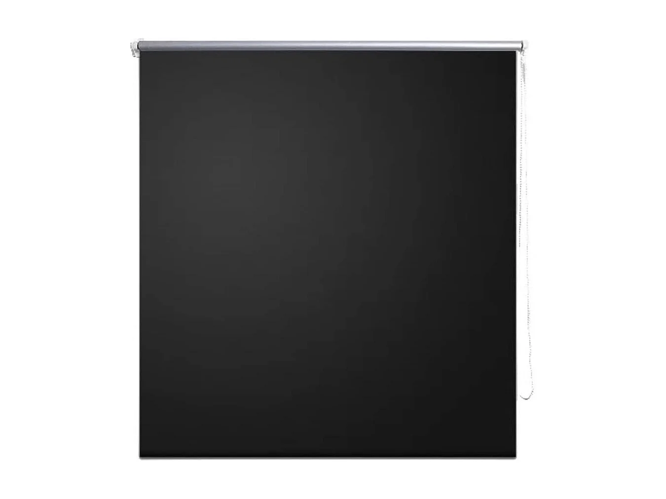 Estor Persiana Enrollable 80 x 230 cm Negro