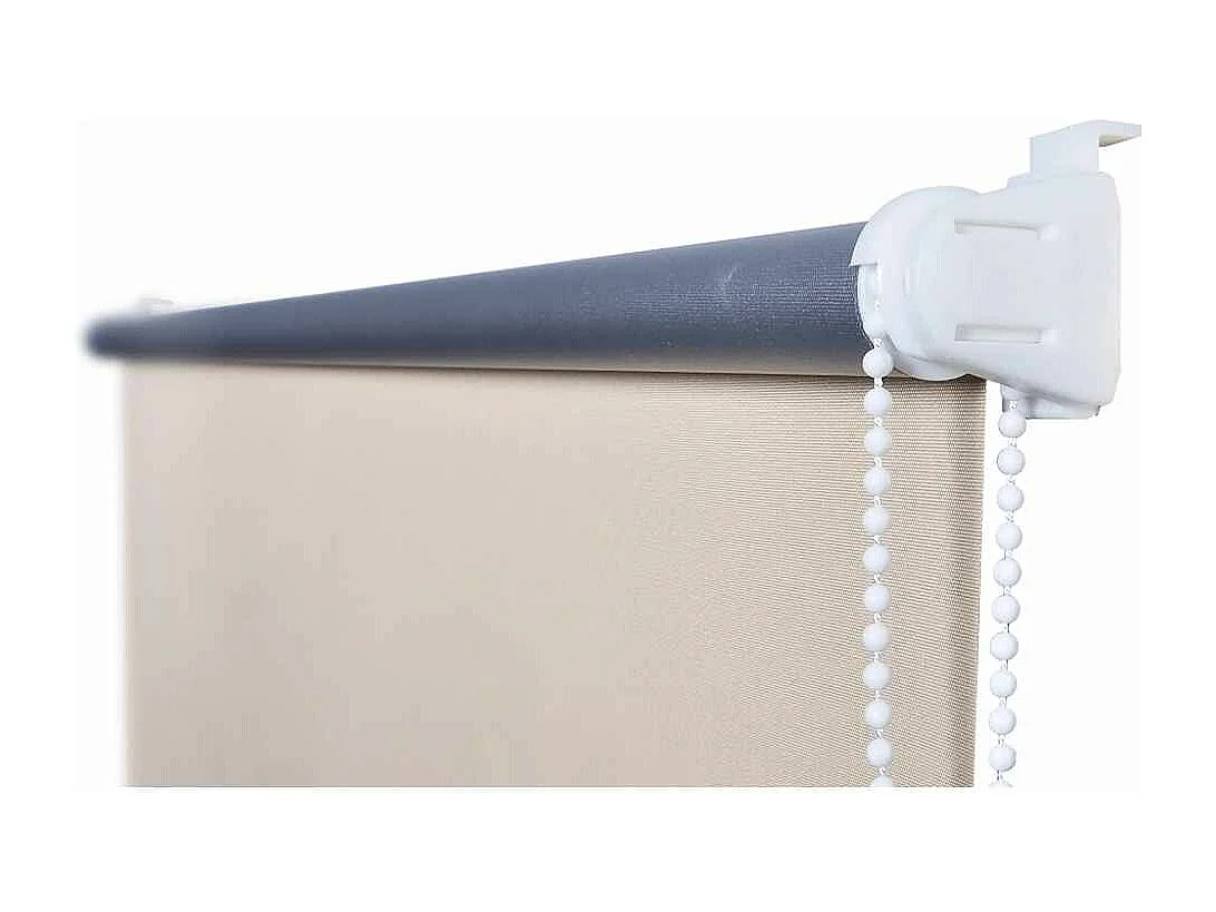Estor Persiana Enrollable 80 x 230 cm Negro