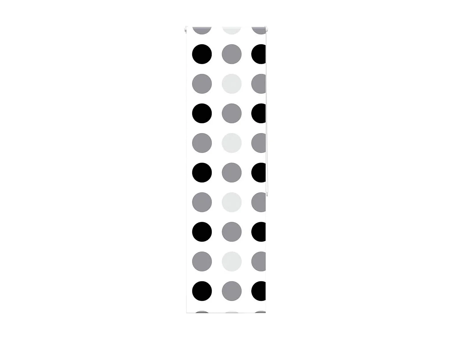 Estor enrollable para ducha tela 80x240 cm ancho 76 cm