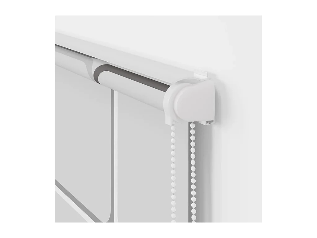 Store enrouleur de douche avec cassette largeur du tissu 136 cm