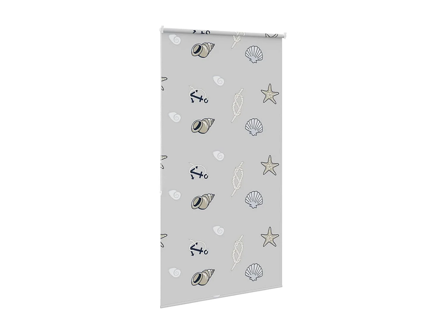 Store enrouleur de douche 130x240 cm largeur du tissu 126 cm