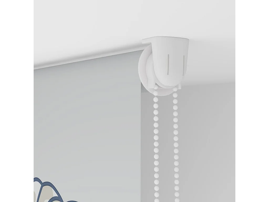 Store enrouleur de douche 130x240 cm largeur du tissu 126 cm