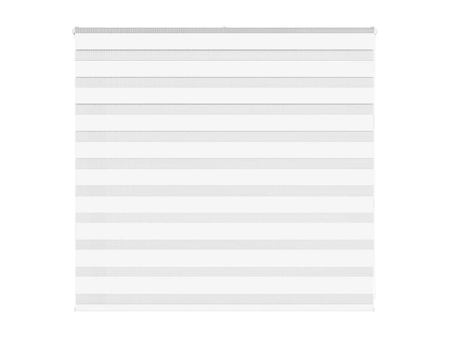 Store zèbre blanc 160x100 cm largeur du tissu 155,9cm polyester