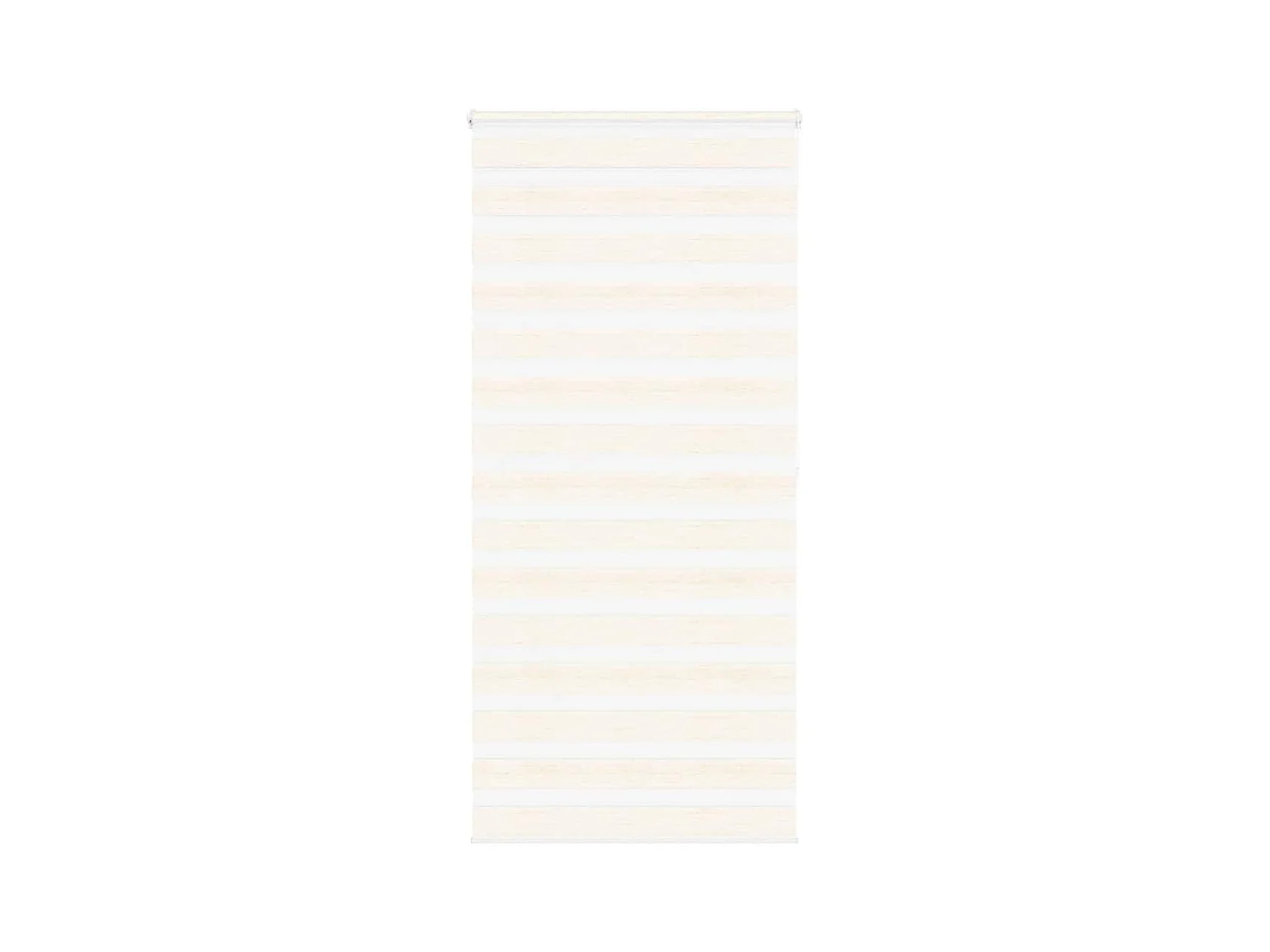 Zebra rolgordijn 110x200 cm stofbreedte 105,9 cm marmerbeige
