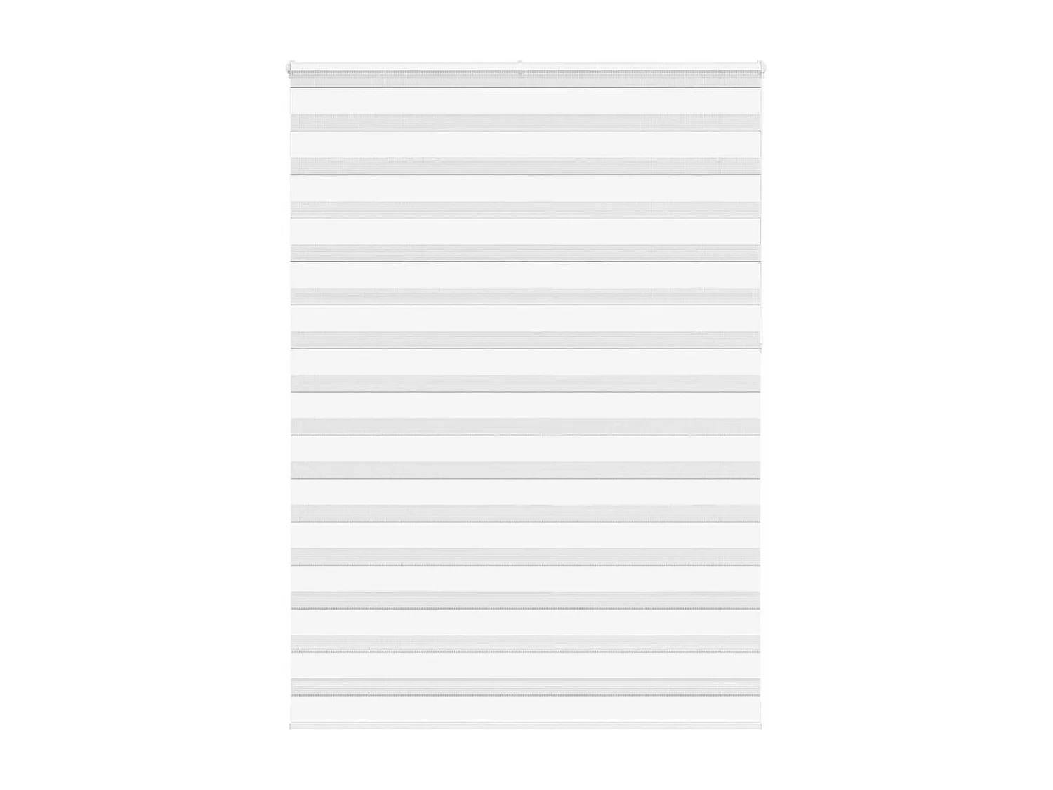 Estor cebra blanco 160x230 cm tejido ancho 155,9 cm poliéster