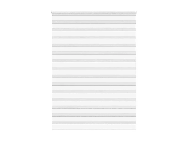 Estor cebra blanco 160x230 cm tejido ancho 155,9 cm poliéster