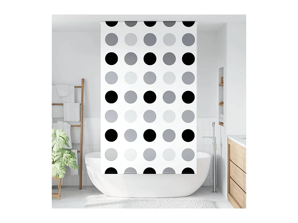 Store enrouleur de douche 140x240 cm largeur du tissu 136 cm