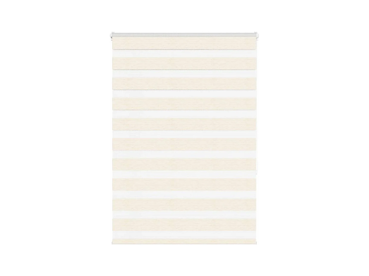 Zebra rolgordijn 115x150 cm stofbreedte 110,9 cm marmerbeige
