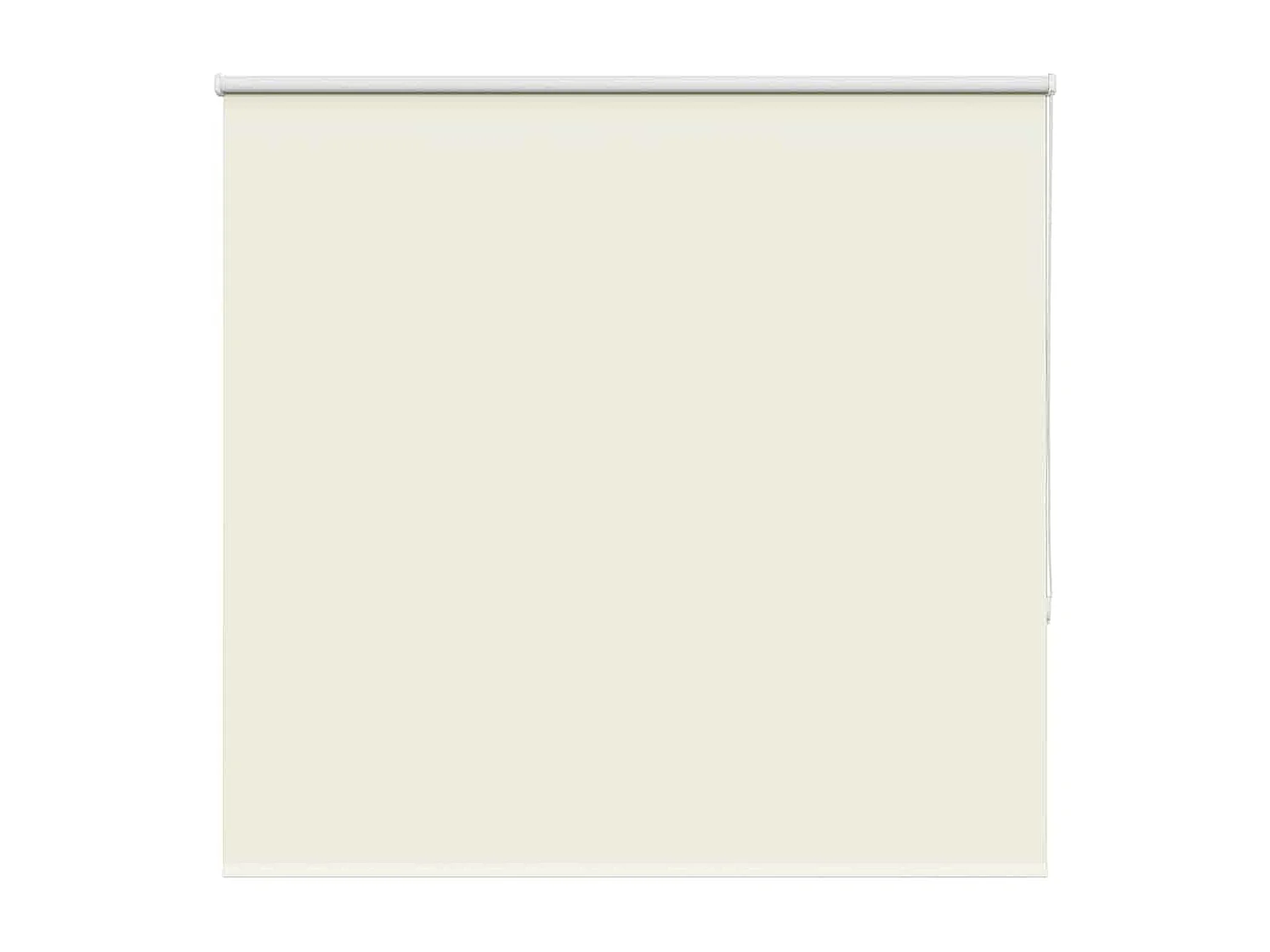 Store enrouleur occultant blanc cassé 165x150 cm largeur tissu