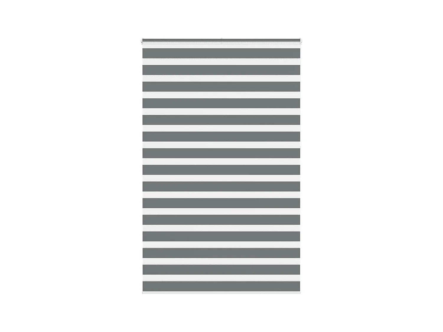 Store zèbre gris foncé largeur du tissu 135,9 cm polyester
