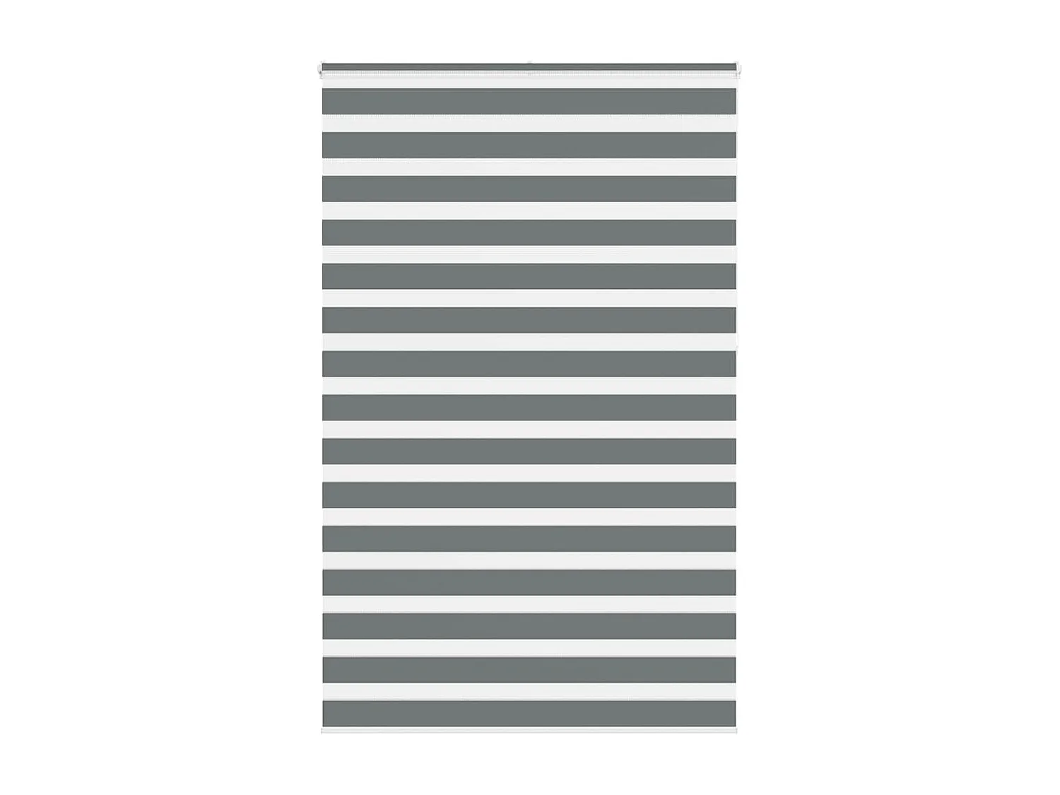 Store zèbre gris foncé largeur du tissu 135,9 cm polyester