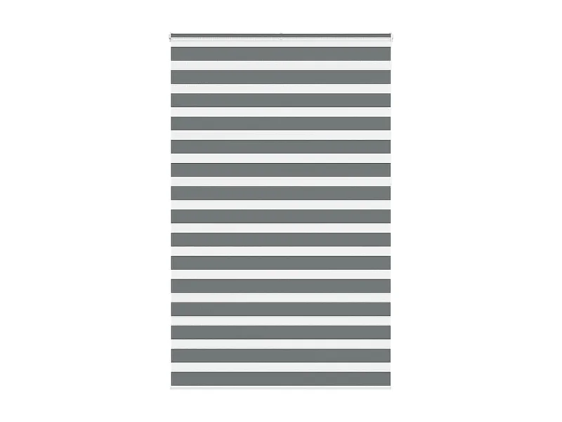 Store zèbre gris foncé largeur du tissu 135,9 cm polyester