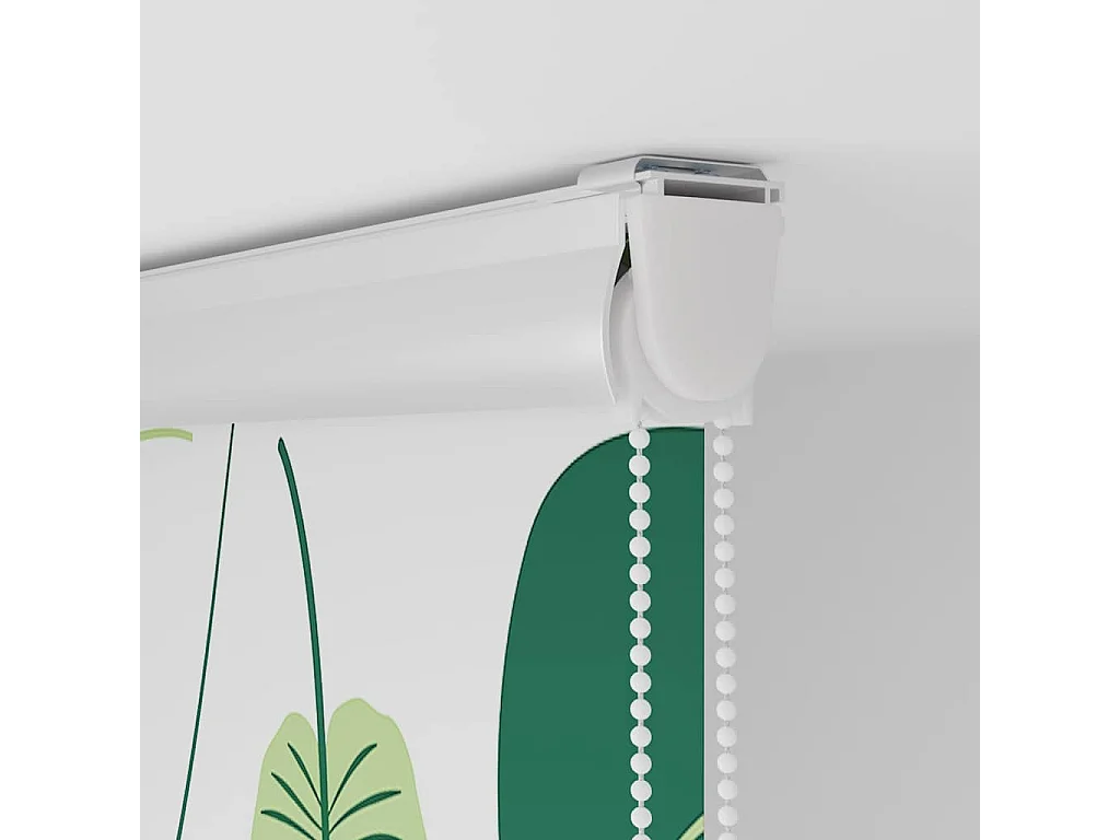 Store enrouleur de douche avec cassette largeur du tissu 86 cm