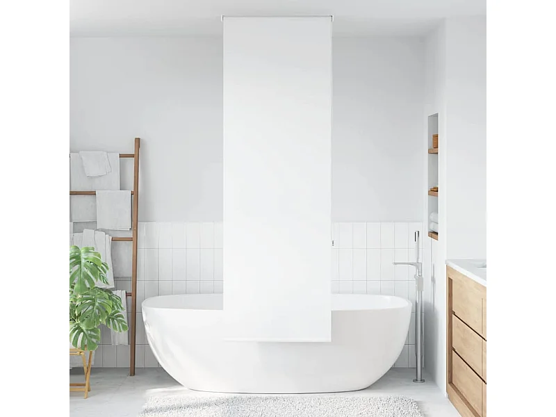 Store enrouleur de douche 60x240 cm largeur du tissu 56 cm