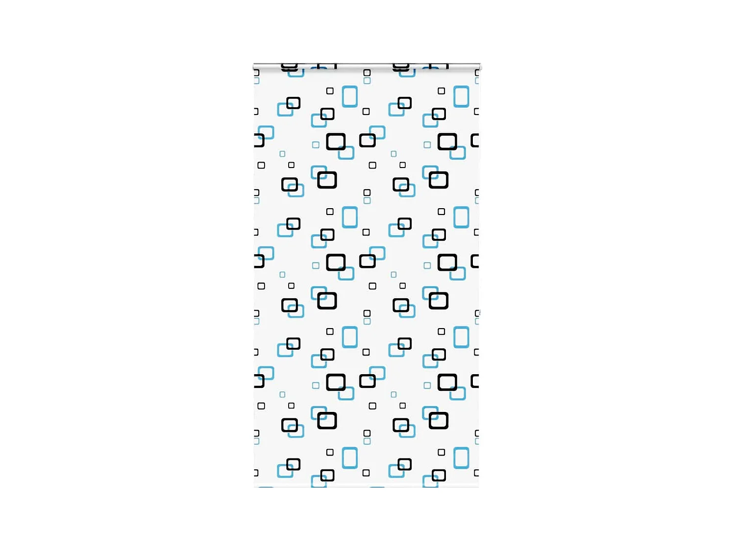 Doucherolgordijn met cassette 130x240 cm stofbreedte 126 cm