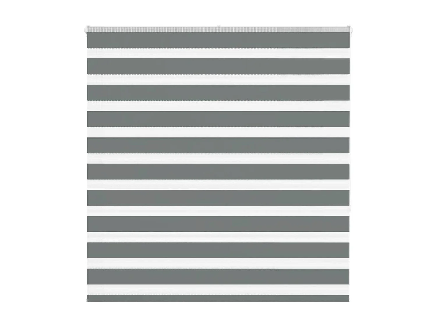 Store zèbre gris foncé largeur du tissu 145,9 cm polyester