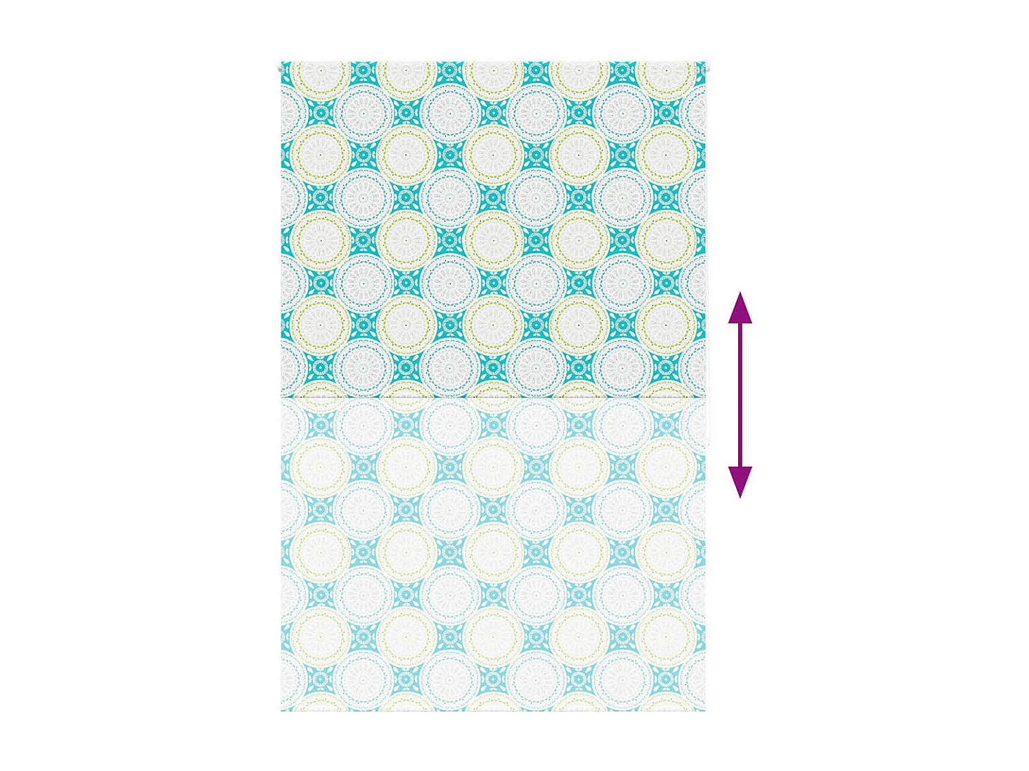 Store enrouleur de douche 150x240 cm largeur du tissu 146 cm