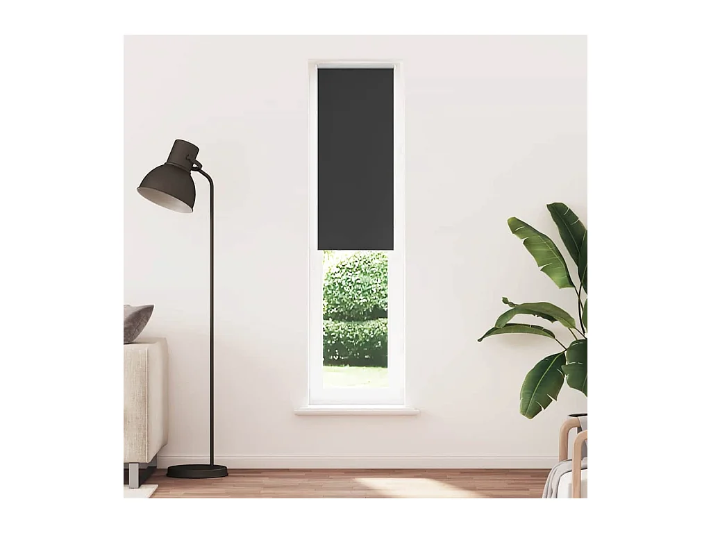 Persiana de enrolar 40x230 cm largura tecido 35,7 cm poliéster