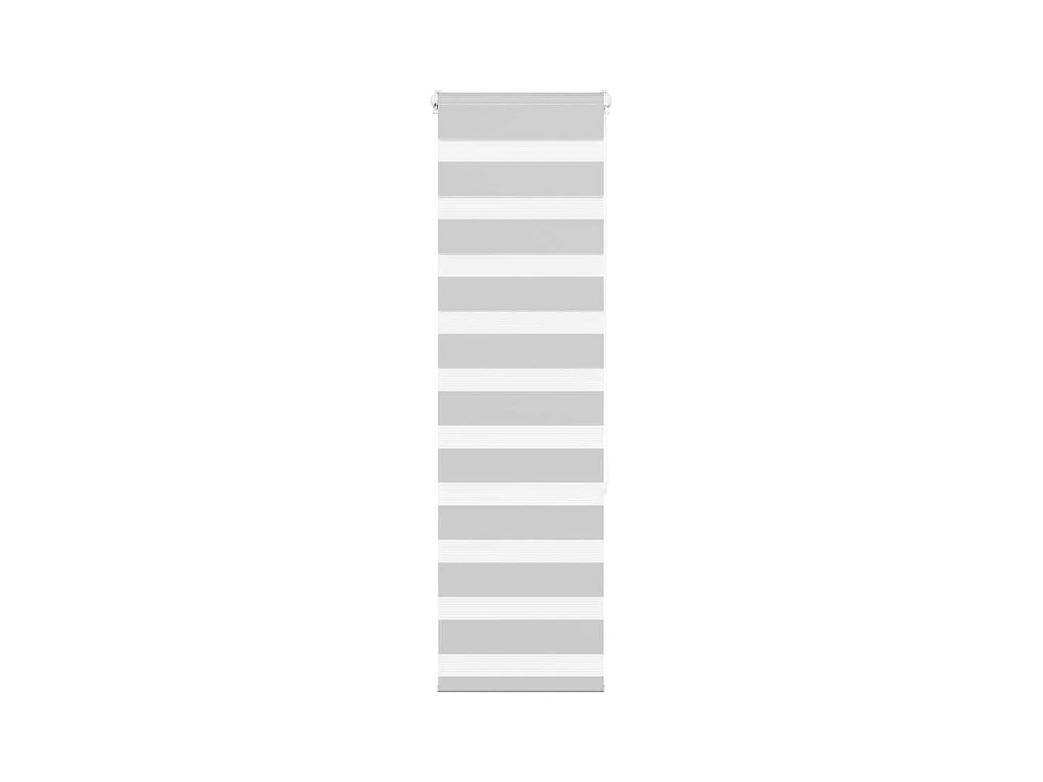 Store zèbre gris clair largeur du tissu 45,9 cm polyester