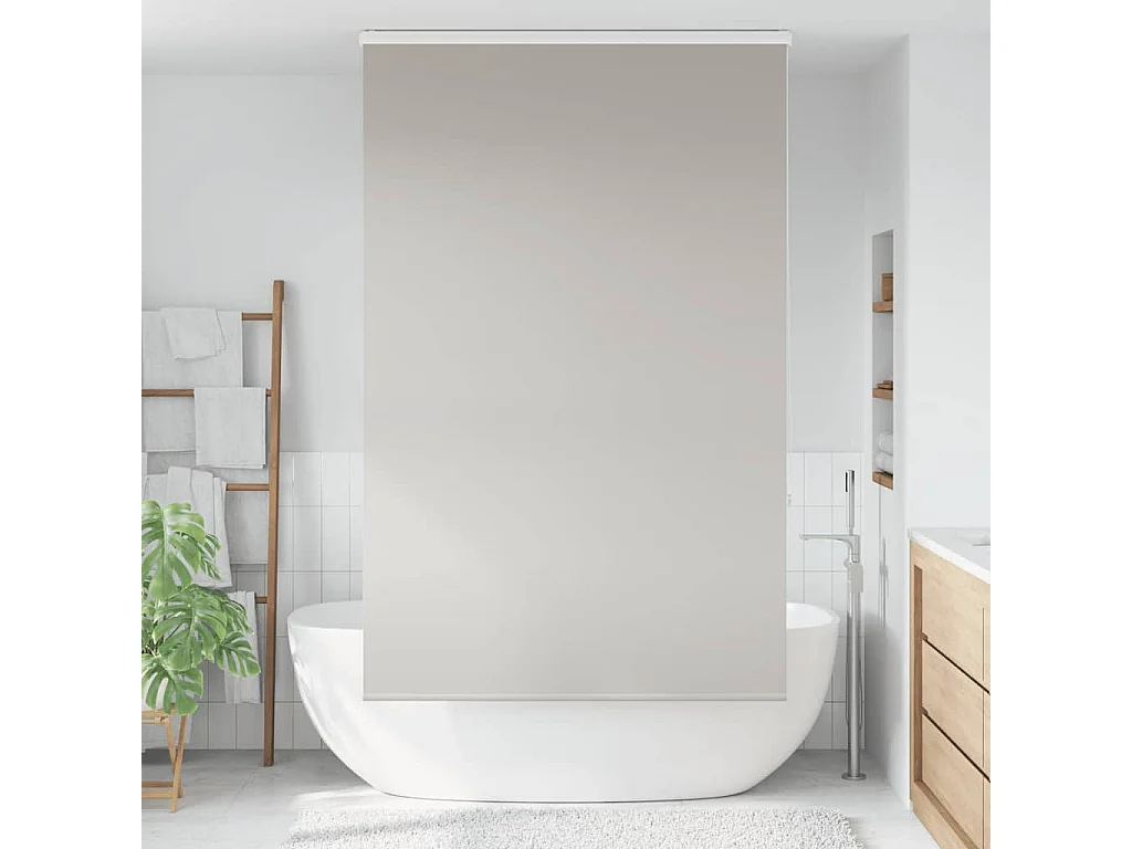 Rolo de Duche Estores com 140x240 cm Largura Tecido 136 cm