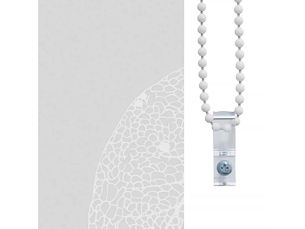 Store enrouleur de douche avec cassette largeur du tissu 76 cm