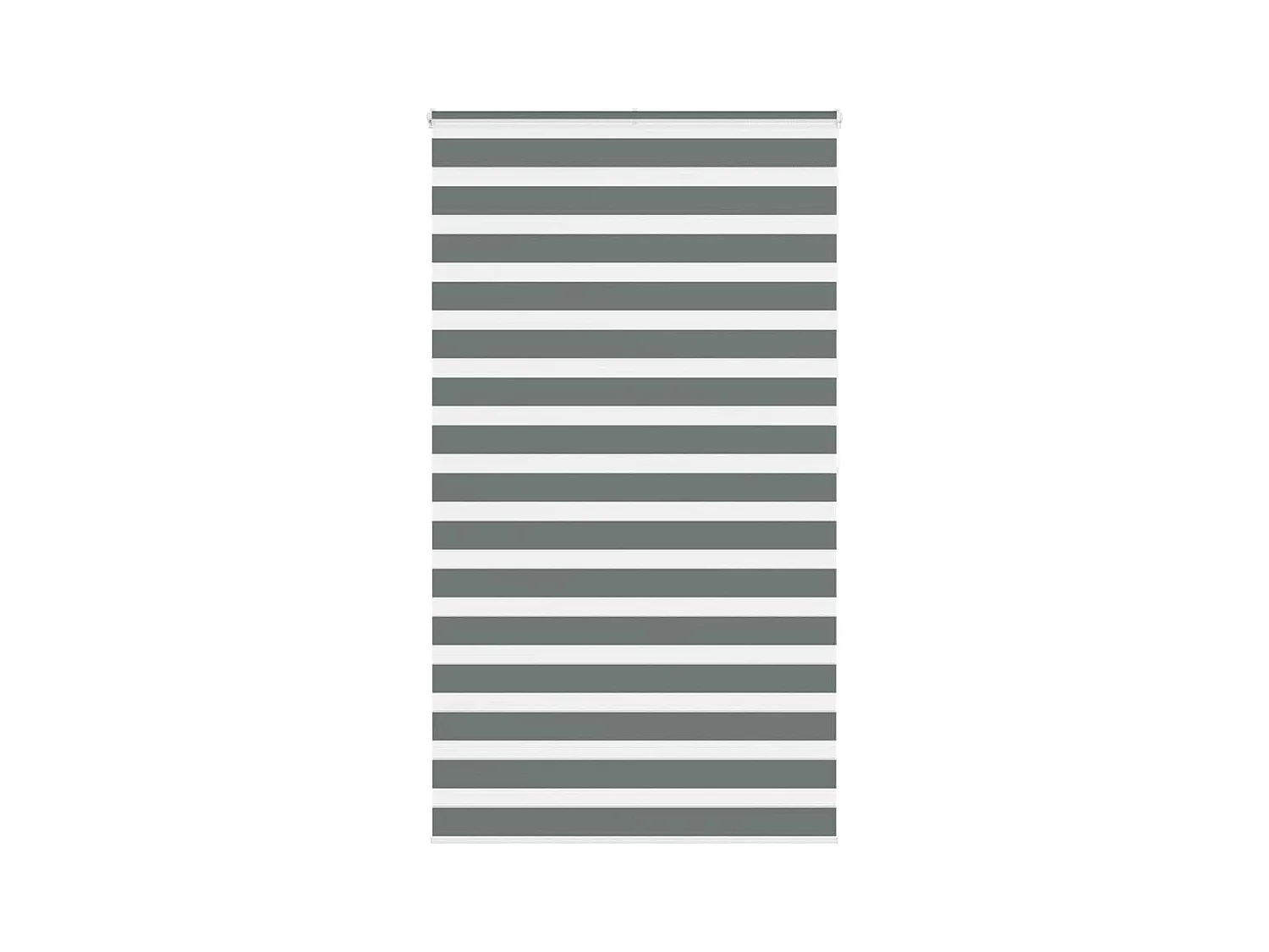Store zèbre gris foncé largeur du tissu 115,9 cm polyester