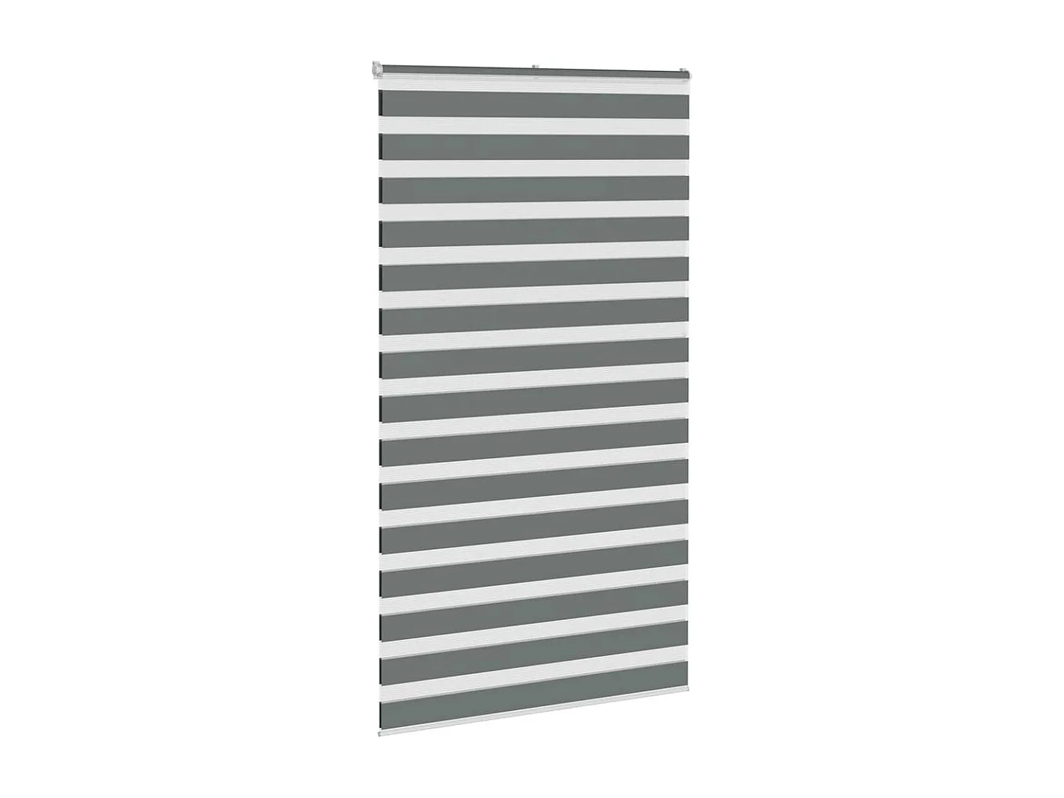 Store zèbre gris foncé largeur du tissu 115,9 cm polyester