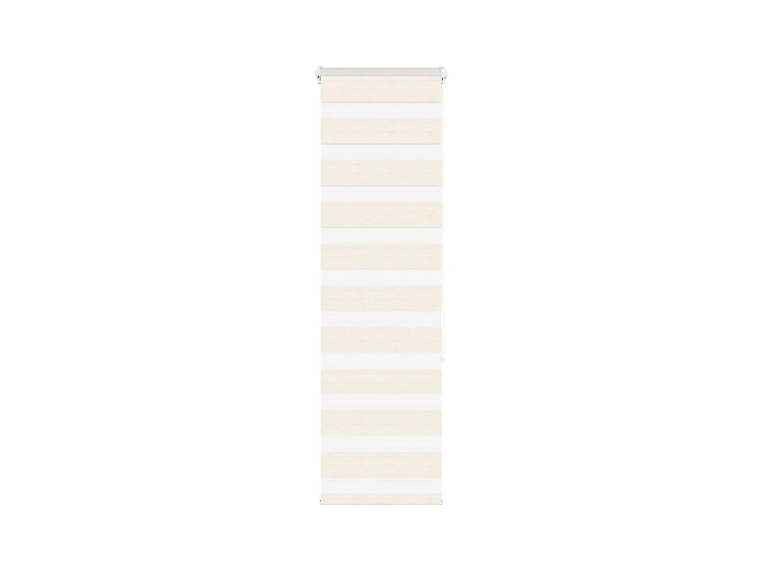 Zebra Blind 50x150 cm stofbreedte 55,9 cm polyester marmerbeige
